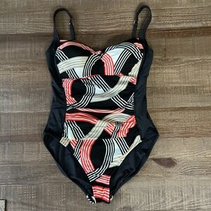 La Blanca Island Goddess One Piece Swimsuit Size 12